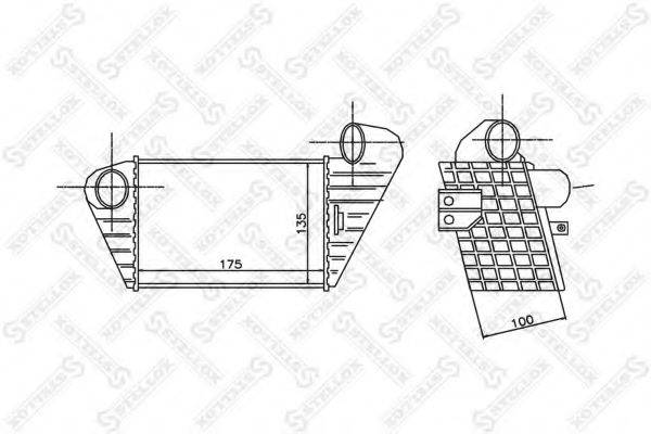 STELLOX 1040156SX Інтеркулер