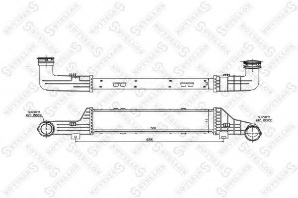 STELLOX 1040171SX Інтеркулер