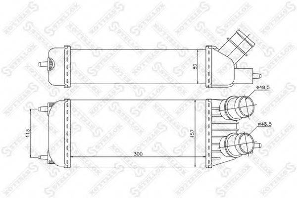 STELLOX 1040196SX Інтеркулер