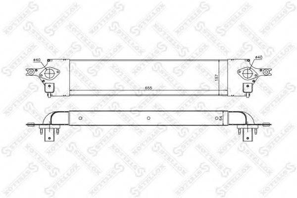 STELLOX 1040230SX Інтеркулер