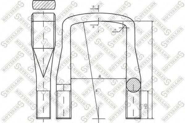 STELLOX 8464241SX Драбина ресори