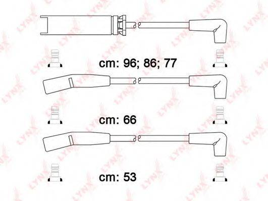 LYNXAUTO SPC1817 Комплект дротів запалювання