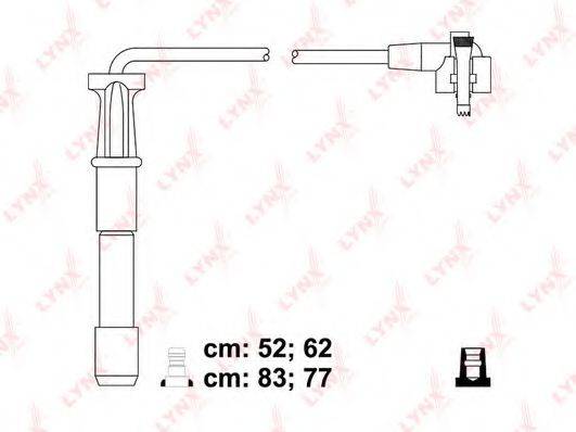 LYNXAUTO SPC3036 Комплект дротів запалювання