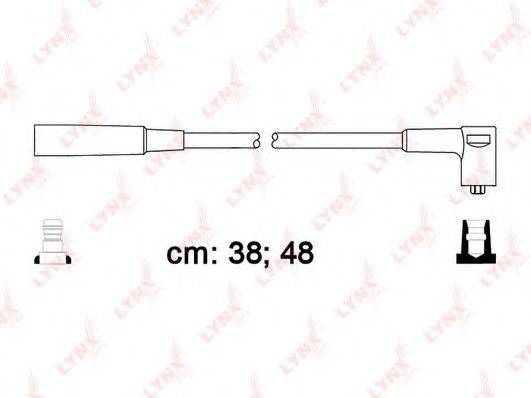 LYNXAUTO SPC4616 Комплект дротів запалювання