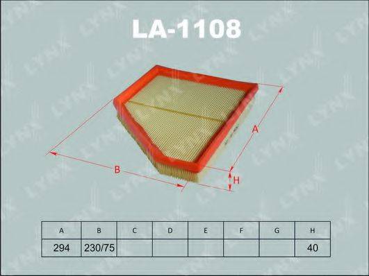 LYNXAUTO LA1108 Повітряний фільтр