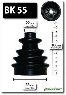 SHAFTEC BK55 Комплект пильника, приводний вал