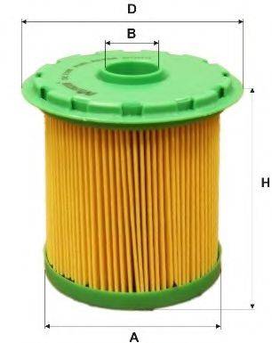 MFILTER DE3105 Паливний фільтр