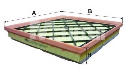 MFILTER K7017 Повітряний фільтр