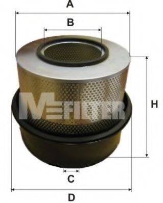 MFILTER A8000 Повітряний фільтр