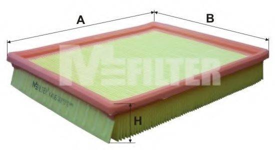 MFILTER K416 Повітряний фільтр