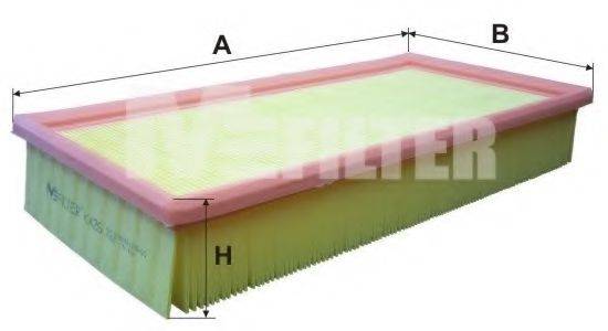 MFILTER K426 Повітряний фільтр