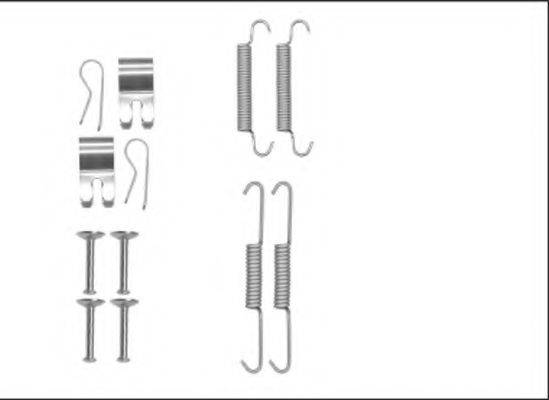 HELLA PAGID 8DZ355205961 Комплектуючі, стоянкова гальмівна система