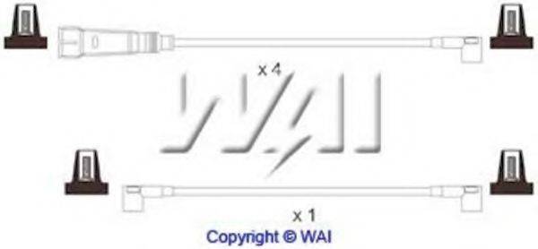 WAIGLOBAL ISL531 Комплект дротів запалювання