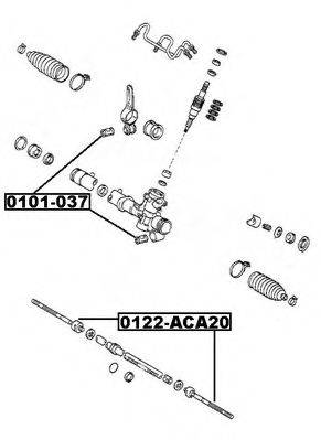 ASVA 0101037 Підвіска, важіль незалежної підвіски колеса