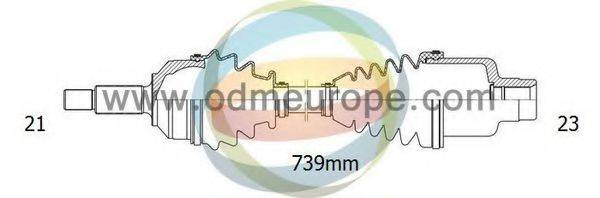 ODM-MULTIPARTS 18292170 Приводний вал