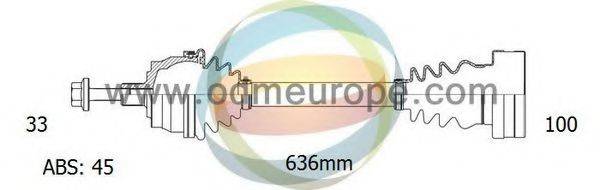 ODM-MULTIPARTS 18212751 Приводний вал