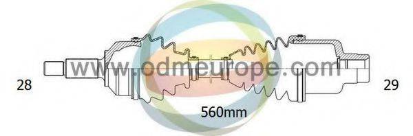 ODM-MULTIPARTS 18042560 Приводний вал