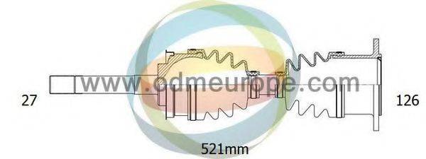 ODM-MULTIPARTS 18063020 Приводний вал