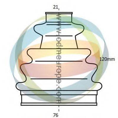 ODM-MULTIPARTS 21993082 Комплект пильника, приводний вал