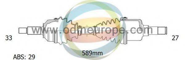 ODM-MULTIPARTS 18231171 Приводний вал