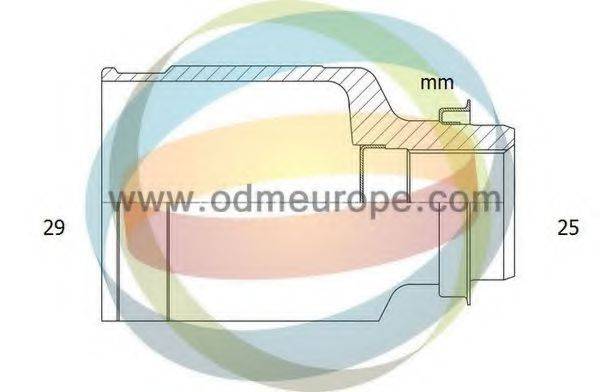 ODM-MULTIPARTS 14076951 Шарнірний комплект, приводний вал