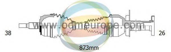 ODM-MULTIPARTS 18212450 Приводний вал