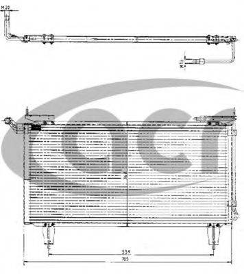 ACR 300150 Конденсатор, кондиціонер