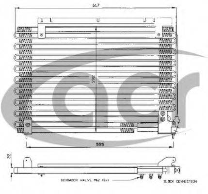 ACR 300241 Конденсатор, кондиціонер