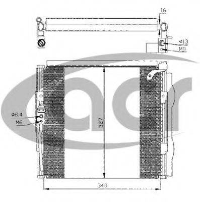 ACR 300302 Конденсатор, кондиціонер