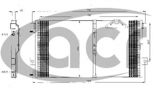 ACR 300410 Конденсатор, кондиціонер