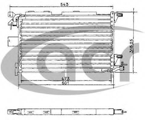 ACR 300446 Конденсатор, кондиціонер