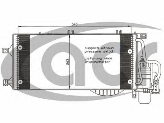 ACR 300587 Конденсатор, кондиціонер