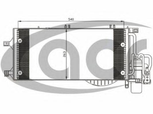 ACR 300590 Конденсатор, кондиціонер