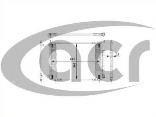 ACR 300609 Конденсатор, кондиціонер