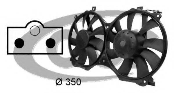 ACR 330304 Вентилятор, охолодження двигуна