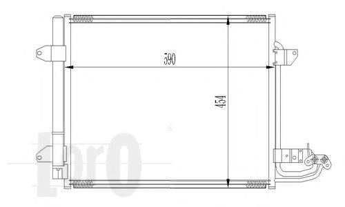 LORO 0530160017 Конденсатор, кондиціонер