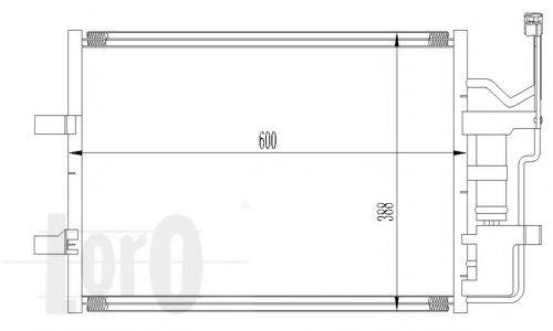 LORO 0300160010 Конденсатор, кондиціонер