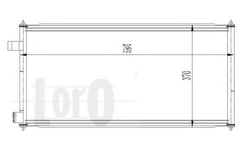 LORO 0170160021 Конденсатор, кондиціонер