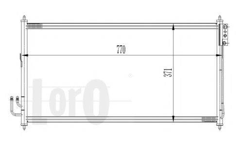 LORO 0350160022 Конденсатор, кондиціонер