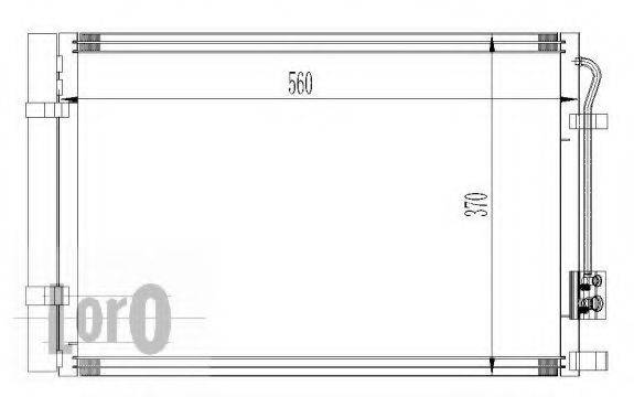 LORO 0190160028 Конденсатор, кондиціонер