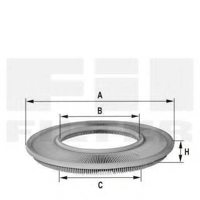 FIL FILTER HPU4335 Повітряний фільтр