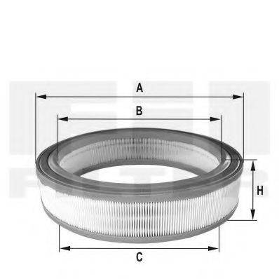 FIL FILTER HPU4371 Повітряний фільтр