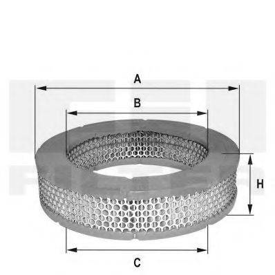 FIL FILTER HPU4380 Повітряний фільтр