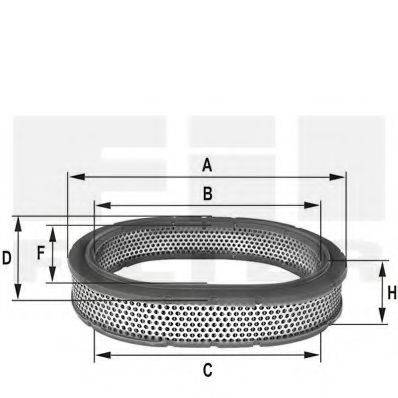 FIL FILTER HPU4365 Повітряний фільтр