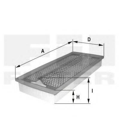 FIL FILTER HP2127 Повітряний фільтр