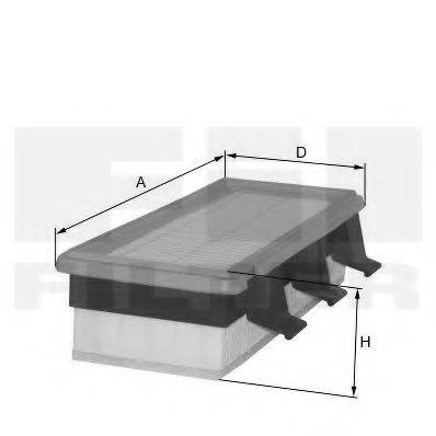 FIL FILTER HP2051 Повітряний фільтр