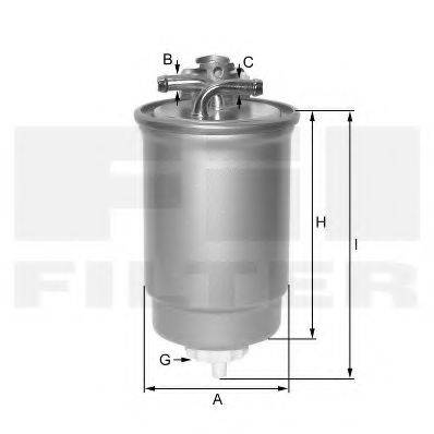 FIL FILTER ZP056F Паливний фільтр