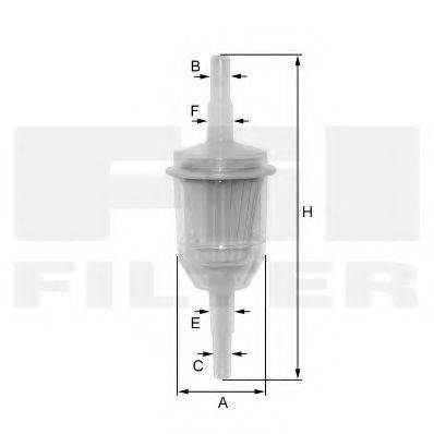 FIL FILTER ZP8014FP Паливний фільтр