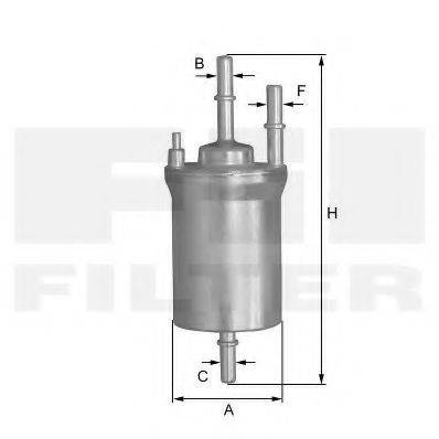 FIL FILTER ZP8102FL Паливний фільтр