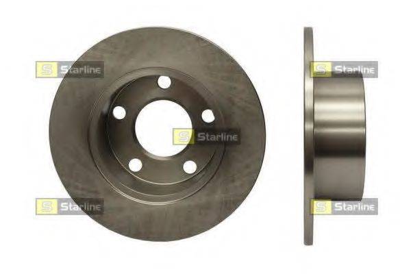 STARLINE PB1067 гальмівний диск